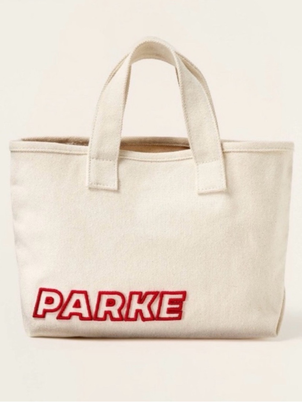 NEW NWT Parke x Target Collab Mini Canvas Tote Bag